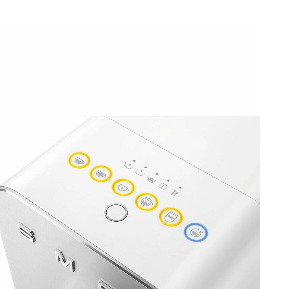 Smeg Bean to Cup Coffee Machine with Automatic Milk Frother in Matte White - BCC13WHMUK image 3