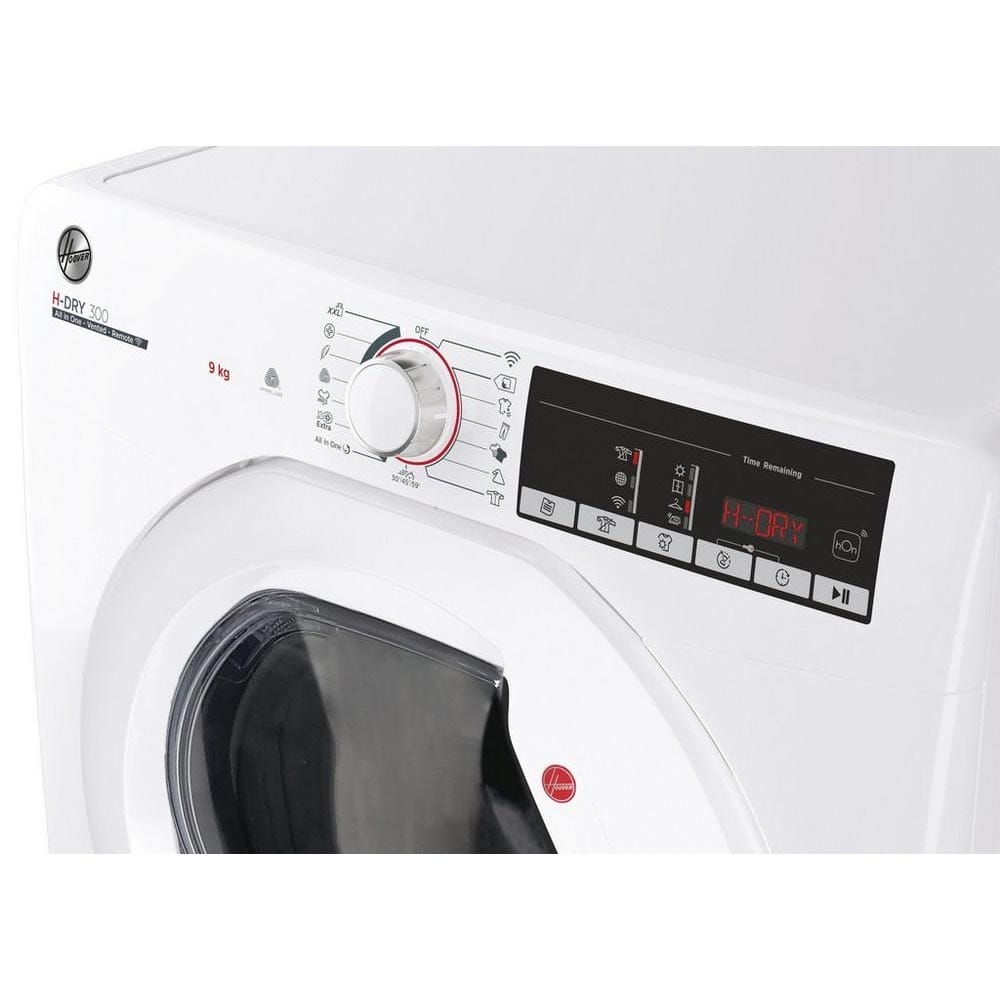 Hoover HLEV9TG 9kg, Sensor Dry, Freestanding Vented Tumble Dryer, White image 3