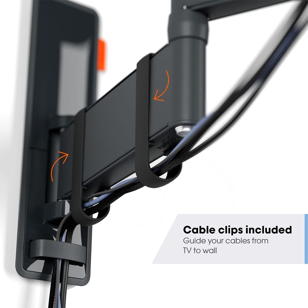 Vogels TVM3445 Full Motion Wall Bracket in Black image 6