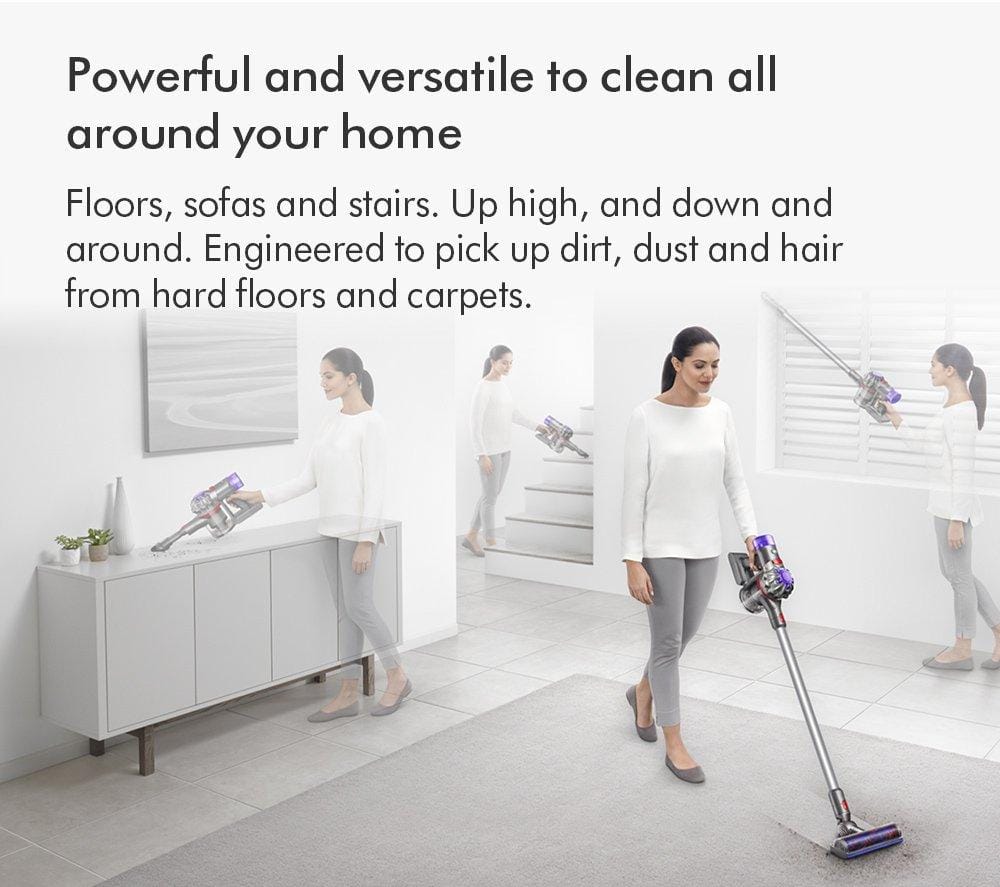 Dyson V8 Cordless Vacuum Cleaner | Lightweight 40 Minute Cleaning