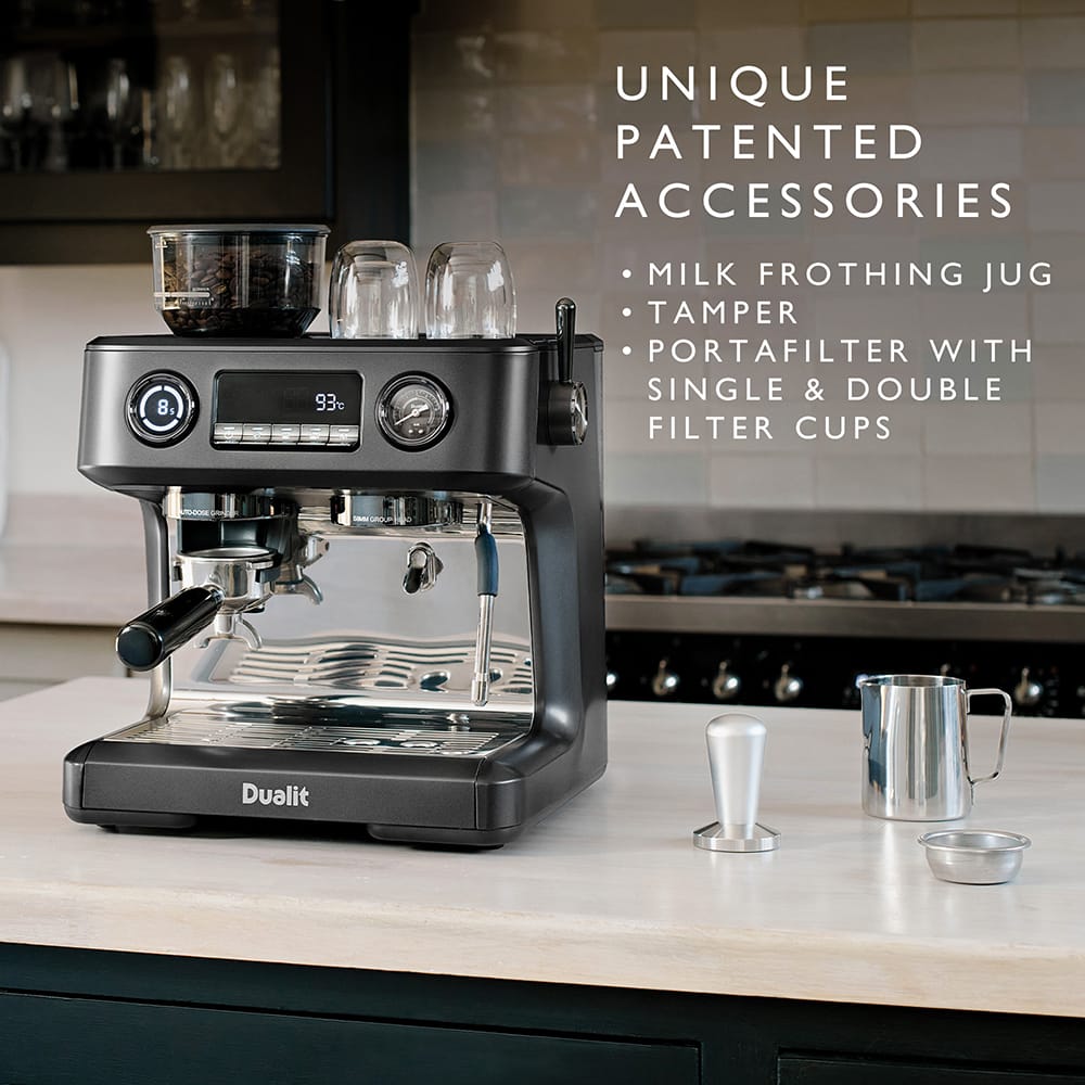 Dualit Espressivo Pro Coffee Machine in Grey - 84455 image 11