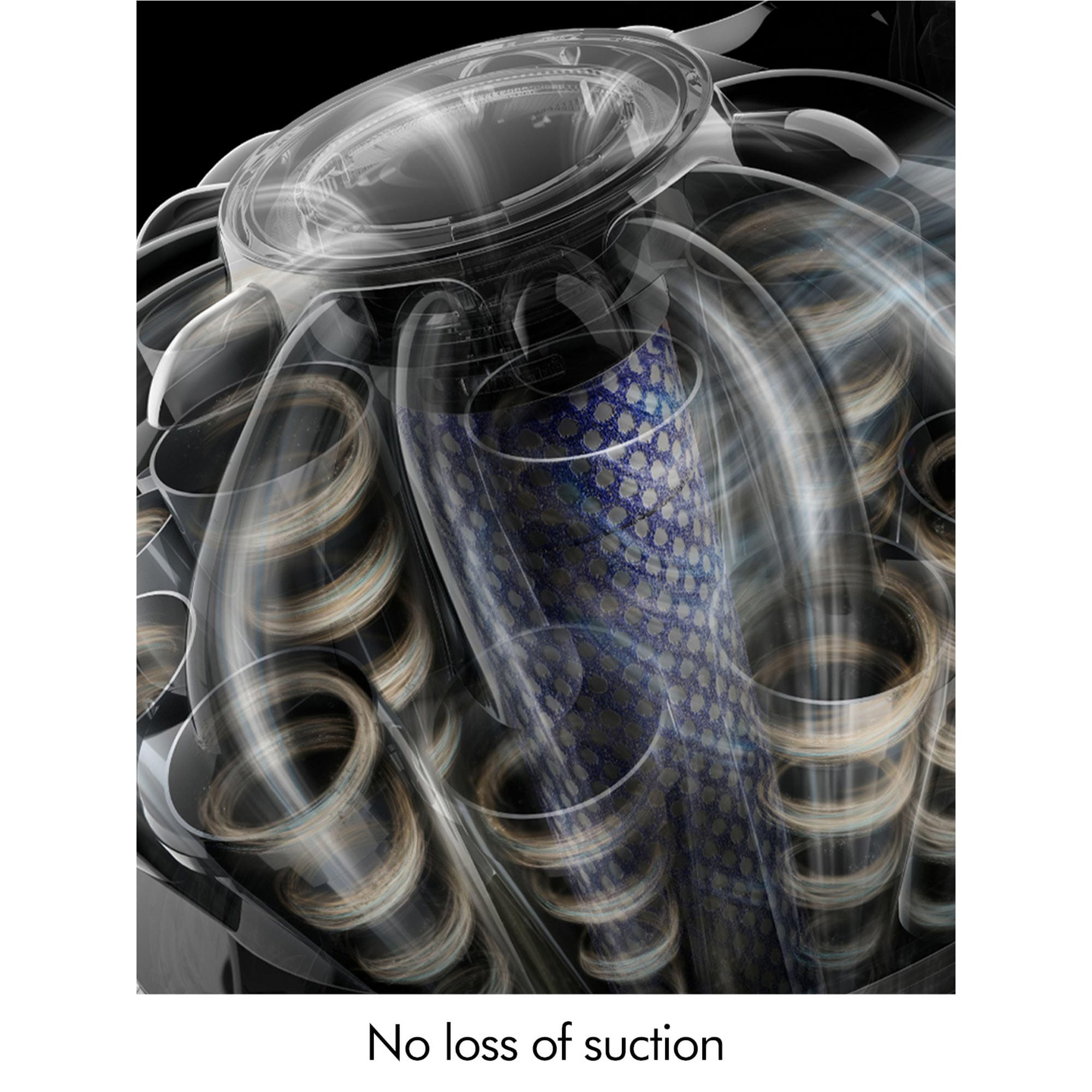 No loss of suction.