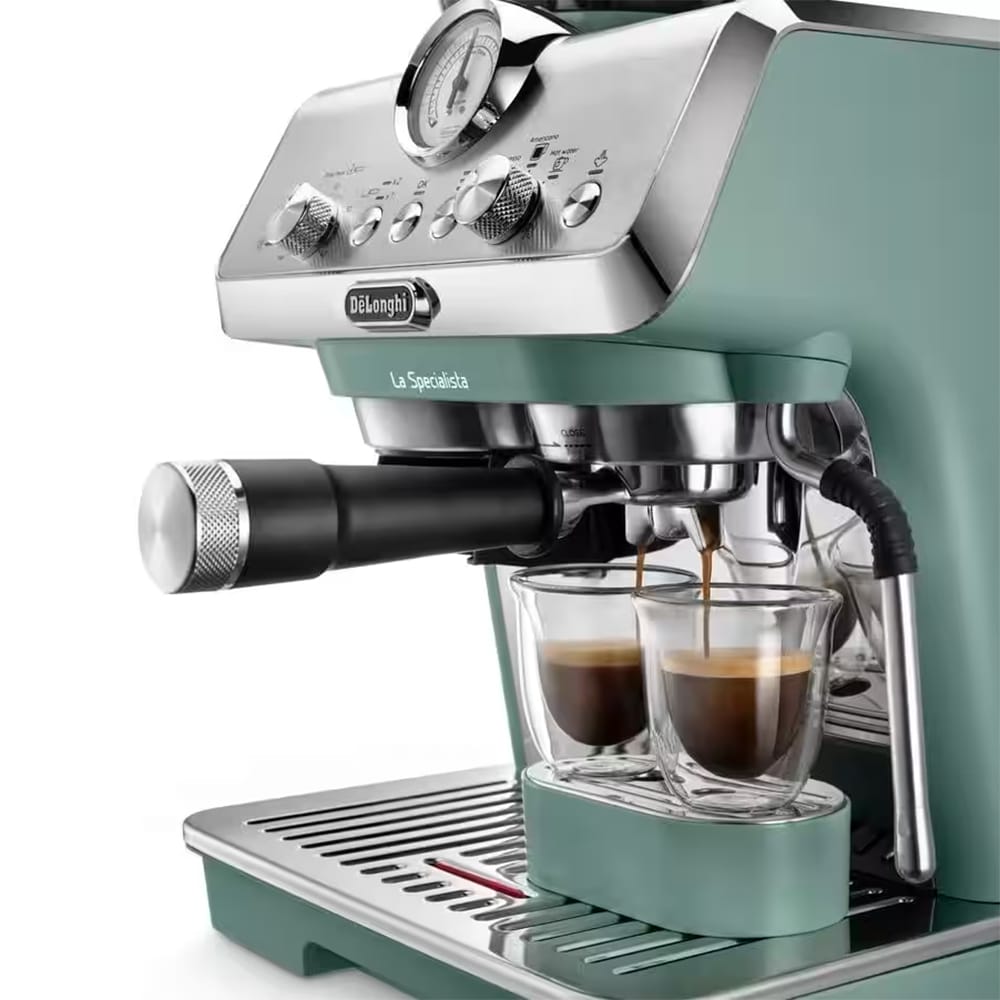 Delonghi La Specialista Arte Bean to Cup Espresso Coffee Machine in Green EC9155GR image 4