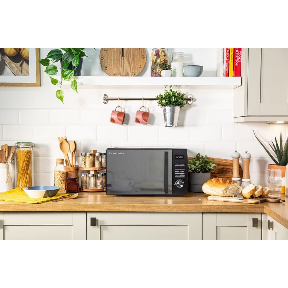 Russell Hobbs 23 Litre 900W Combination Microwave in Black - RHM2346B image 3