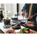 Joseph Joseph Space Folding Handle Ceramic Non-stick 6-piece Cookware Set in Blue - 45086 image 2