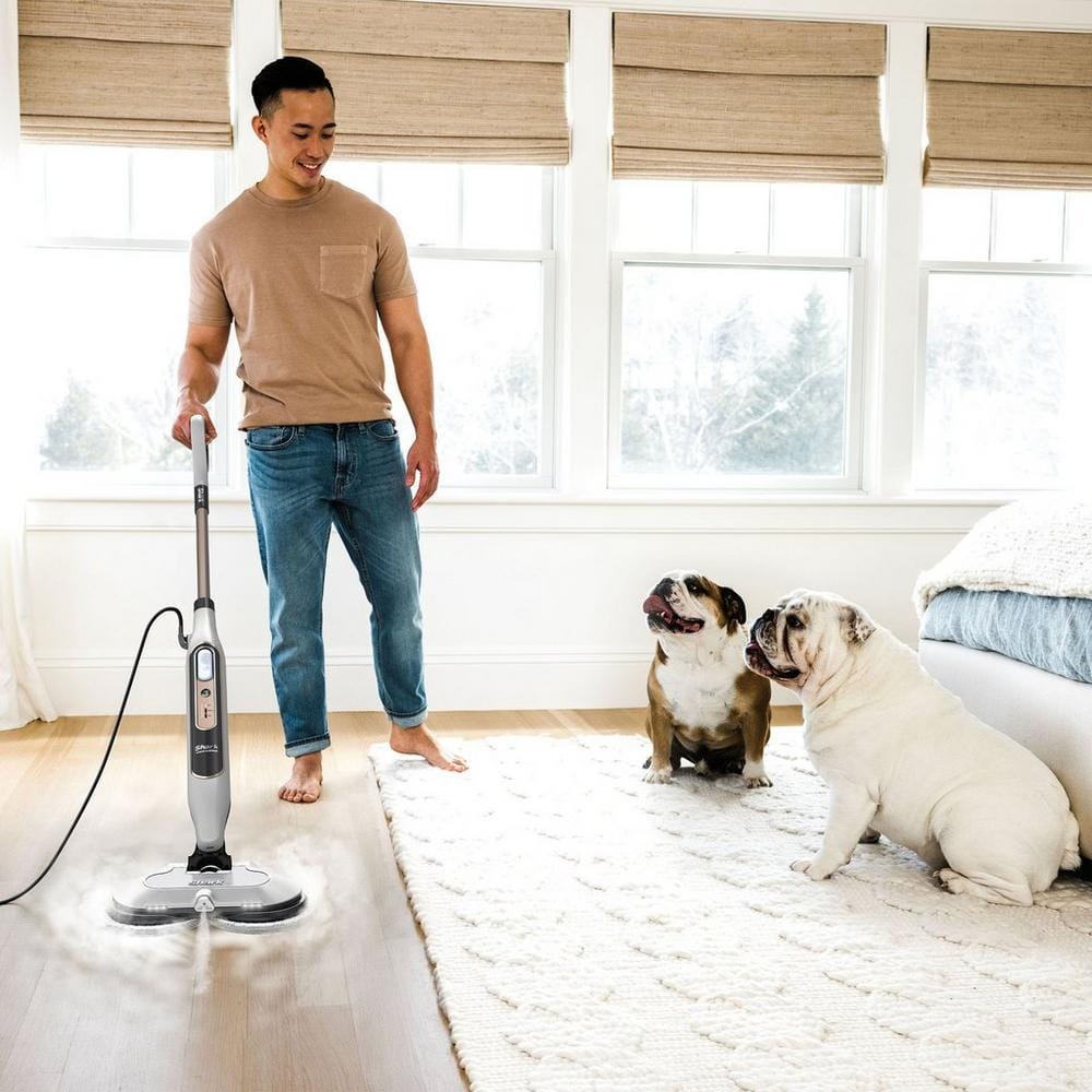 Shark Steam & Scrub Automatic Steam Mop with Steam Blaster - White S8201UK image 6