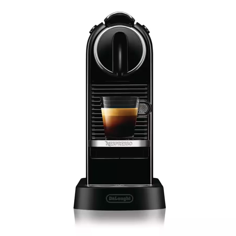 Delonghi Nespresso Citiz Capsule Espresso Coffee Machine in Black - EN167B image 1