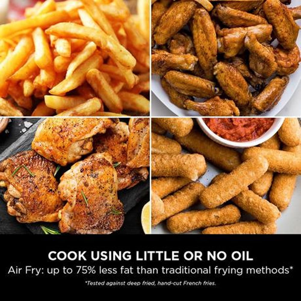 Ninja Double Stack XL 2-Drawer 9.5L Air Fryer in Grey SL400UK image 3