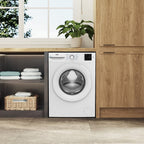 Beko BMN3WT3841W 8kg, 1400 Spin, Freestanding Washing Machine with Quick Wash, White image 9