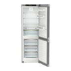 Liebherr CNSDC5203 186cm Tall Fridge Freezer, 227 Litre Fridge, 103 Litre Freezer, 60cm Wide, NoFrost, Silver Steel image 3
