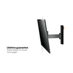 Vogel WALL3125B Single Arm Wall Bracket in Black image 1