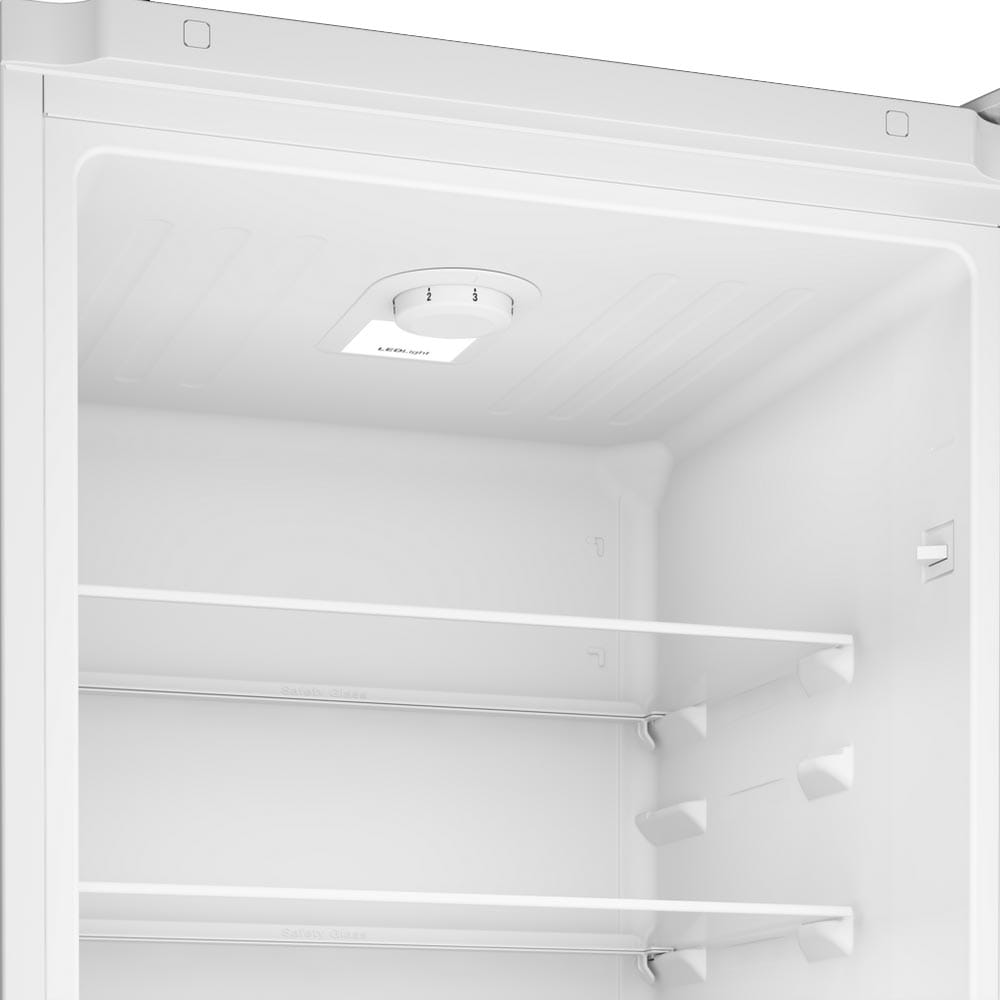 Beko CCFM4582S 182cm Tall Fridge Freezer, 168L Fridge, 102L Freezer, 54cm Wide, Frost Free, Silver image 7