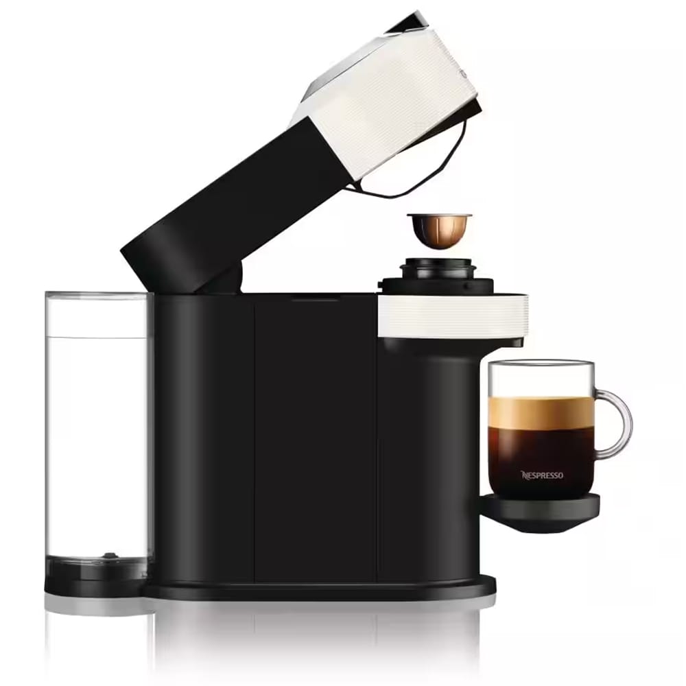 Delonghi Nespresso VertuoNext & Milk Coffee Machine in White - ENV120WAE image 3