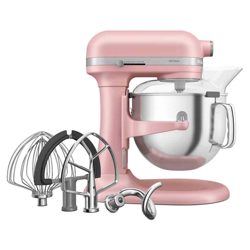KitchenAid Artisan Mixer Bowl-Lift 6.6L in Dried Rose 5KSM70SHXBDR image 3