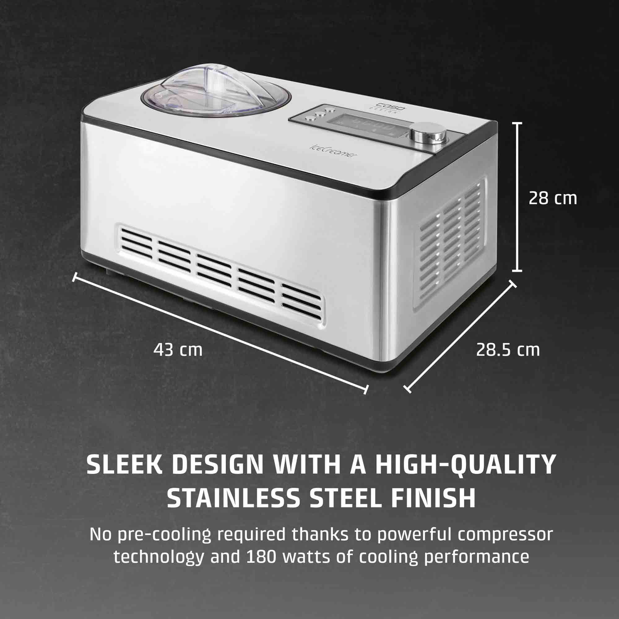 Caso Design IceCreamer 5-in-1 Ice Cream Maker - 03298 image 7