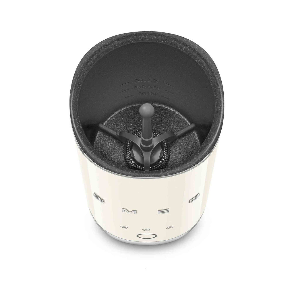 Smeg Mini Milk Frother in Cream MFF02CRUK image 7