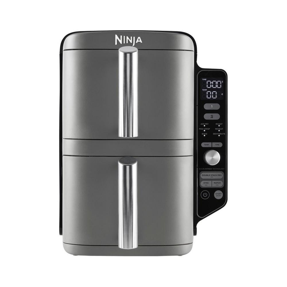 Ninja Double Stack XL 2-Drawer 9.5L Air Fryer in Grey SL400UK image 0