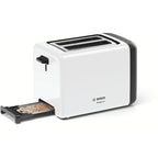 Bosch DesignLine 2 Slot Toaster in White TAT3P421GB image 2