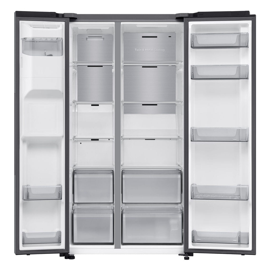 RS70F66KCTEU 179cm Tall French Door Fridge Freezer with Ice and Water, 409 Litre Fridge, 225 Litre Freezer, 91cm Wide, Frost Free, Stainless Steel image 3