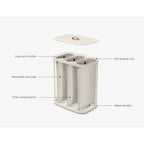 Joseph Joseph Tota Trio 90 Litre Laundry Basket in Ecru - 50021 image 2