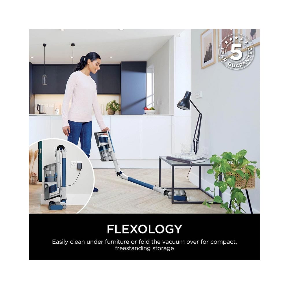 Shark PowerPro Cordless Stick Vacuum Cleaner with 50 Minutes Run Time in Navy Metallic - IZ380UK image 4