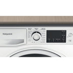 Hotpoint NDBE9635WUK 9kg Wash, 6kg Dry, 1400 Spin, Freestanding Washer Dryer, White image 7