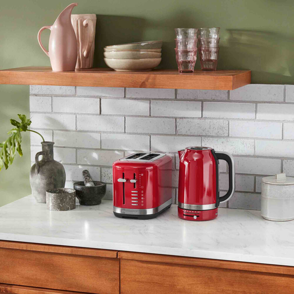 KitchenAid Manual Control 2 Slot Toaster in Empire Red 5KMT2109BER image 4