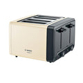 Bosch DesignLine 4 Slice Toaster in Cream - TAT4P447GB image 0