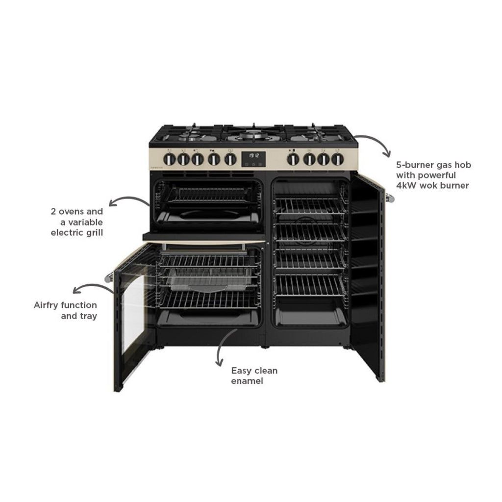 Belling Farmhouse 90DF Dual Fuel Range Cooker (Ex-Display)