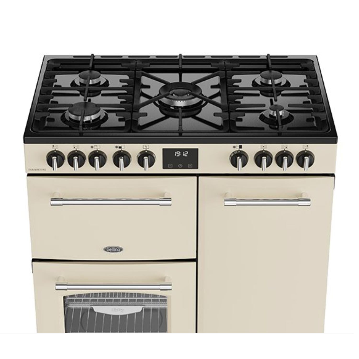Belling Farmhouse 90DF Dual Fuel Range Cooker (Ex-Display)