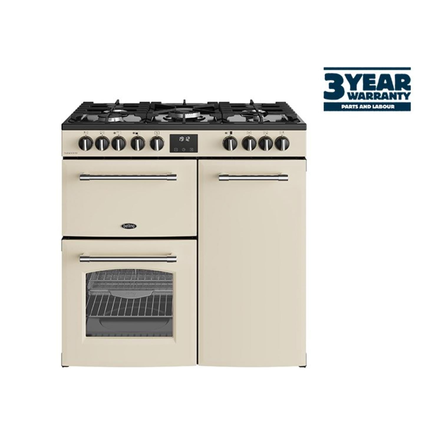Belling Farmhouse 90DF Dual Fuel Range Cooker (Ex-Display)