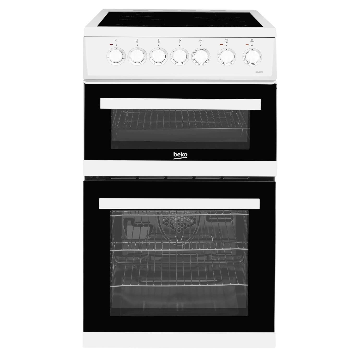 Beko EDVC503W Freestanding Electric Cooker