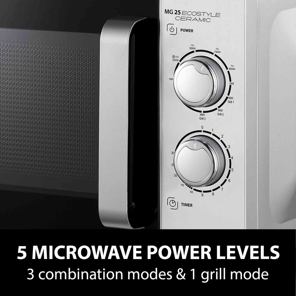 Caso Design MG25 EcoStyle Ceramic 25 Litre Microwave - 03329 image 3